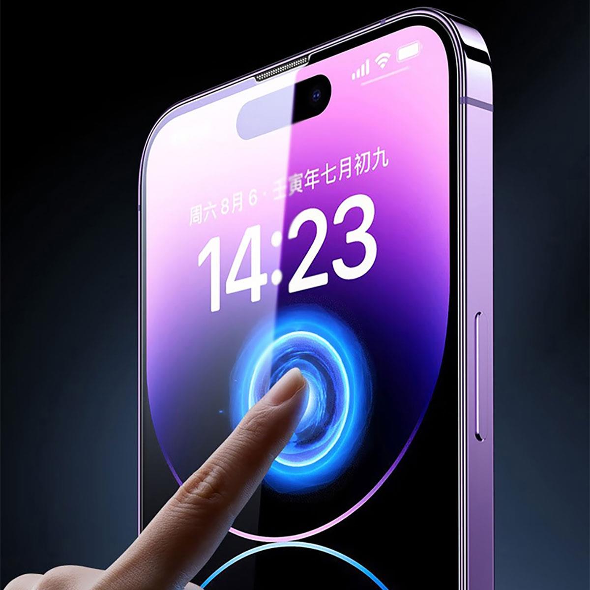 Apple iPhone 14 Pro Wiwu iVista Screen Matte Ultra Güçlü Temperli Mat Ekran Koruyucu