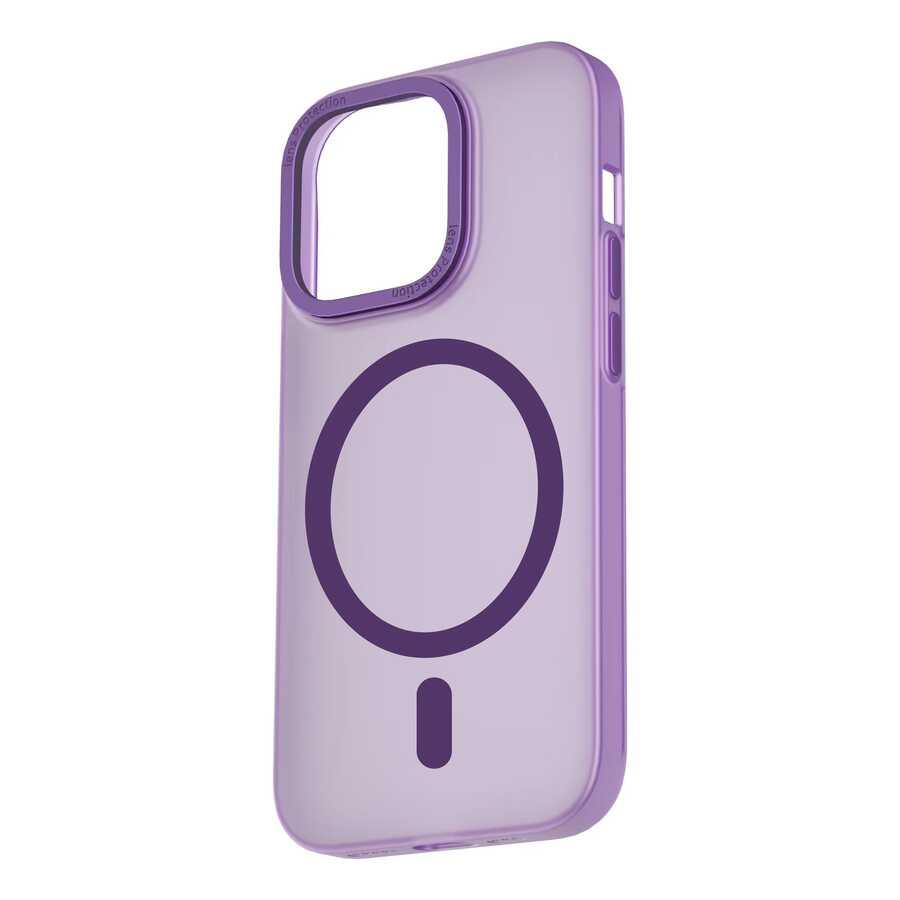 Apple iPhone 14 Wiwu Frosted Magnetic Buzlu Sert PC Kapak
