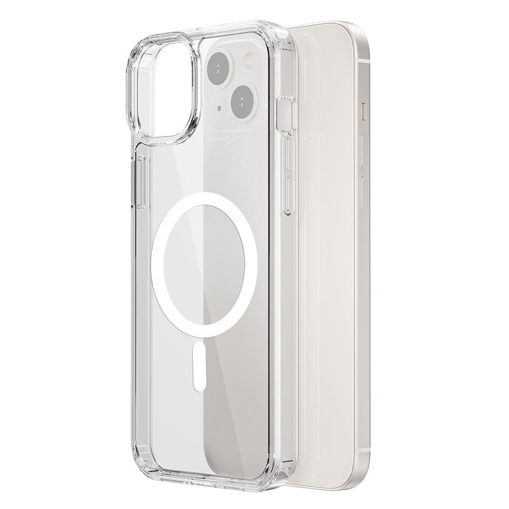 Apple iPhone 15 Kılıf Wiwu MCC-101 Magnetic Crystal Sert PC Kapak