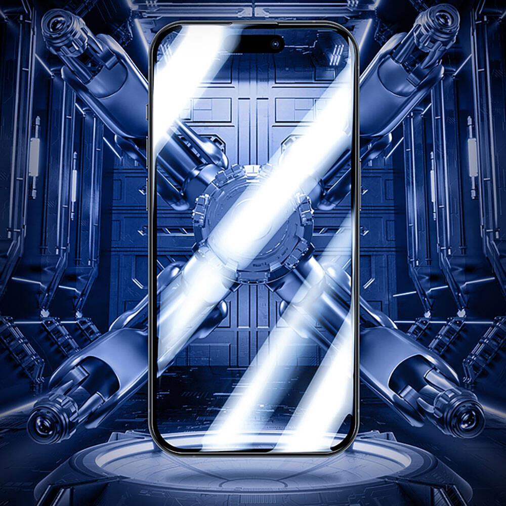 Apple iPhone 15 Plus Benks V Pro Safir Shield Ekran Koruyucu + Kolay Uygulama Aparatlı