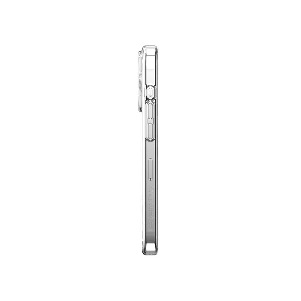 Apple iPhone 15 Pro Kılıf Magsafe Şarj Özellikli Çizim Desenli Şok Önleyicili Şeffaf Lisanslı Switcheasy City-M Paris Kapak