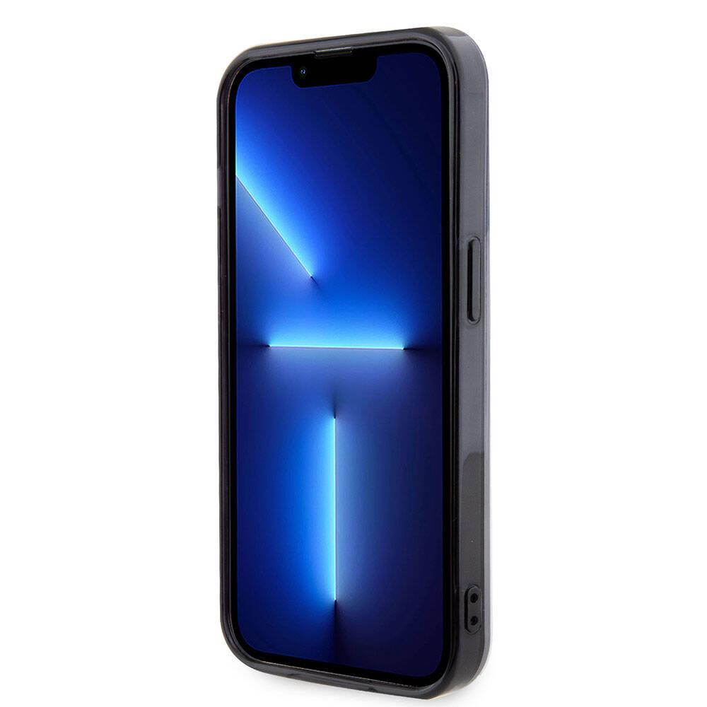 Apple iPhone 15 Pro Kılıf Mercedes Benz Orjinal Lisanslı Magsafe Şarj Özellikli Çift Katmanlı Paralel Çizgi Desenli Kapak