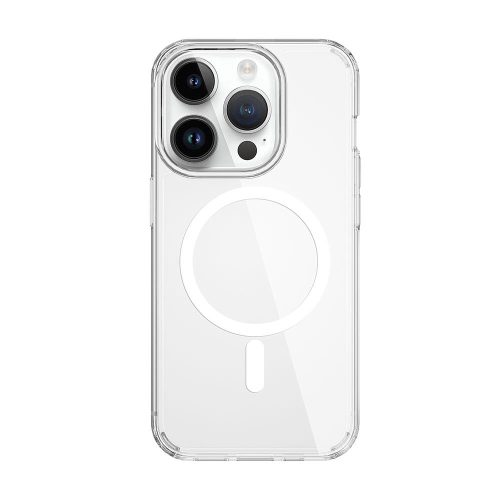 Apple iPhone 15 Pro Kılıf Wiwu MCC-101 Magnetic Crystal Sert PC Kapak