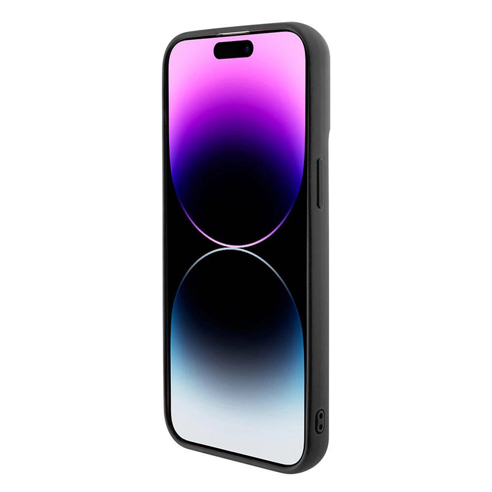 Apple iPhone 15 Pro Max Kılıf Guess Orjinal Lisanslı Pullu Arka Yüzey Metal Yazı Logolu Sequin Script Kapak