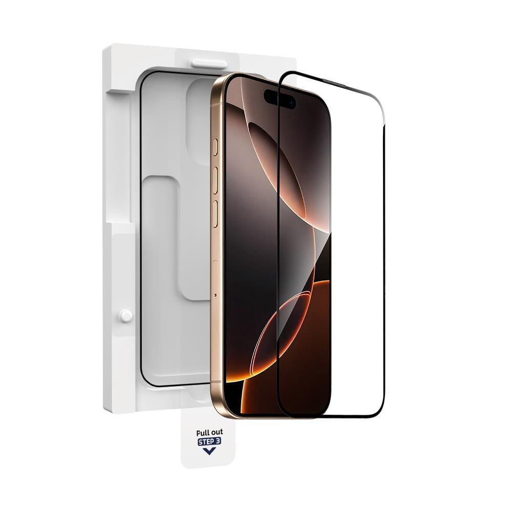 Apple iPhone 16 Plus Wiwu GT-020 Titan Guard Serisi Şok Emici Hibrit Polimer HD Şeffaf Ekran Koruyucu Film + Kolay Uygulama Aparatı