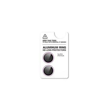 Apple iPhone 16 Plus Zore CL-12 Premium Safir Parmak İzi Bırakmayan Anti-Reflective Kamera Lens Koruyucu