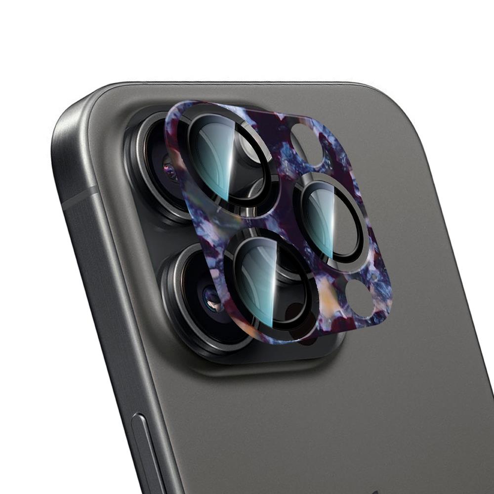 Apple iPhone 16 Pro CaseWorld Crystal Color Serisi Full Kamera Lens Koruyucu