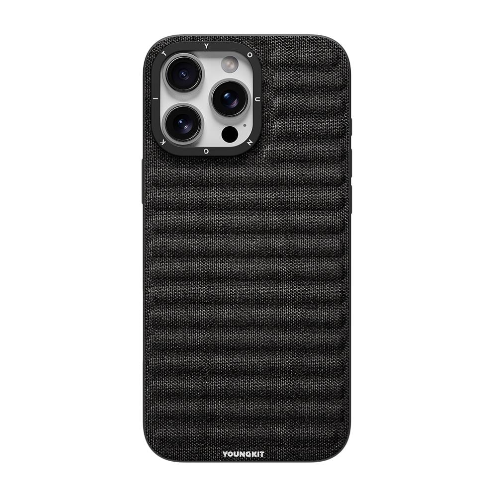 Apple iPhone 16 Pro Max Kılıf M-safe Şarj Özellikli Youngkit Canvas Serisi Kapak