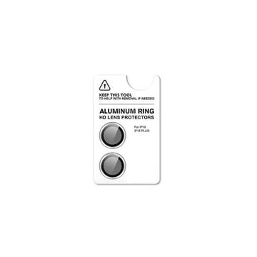 Apple iPhone 16 Zore CL-12 Premium Safir Parmak İzi Bırakmayan Anti-Reflective Kamera Lens Koruyucu