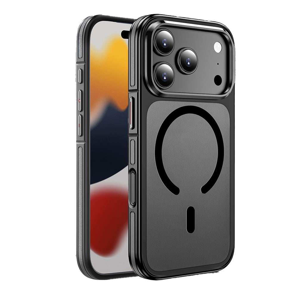 Apple iPhone 17 Pro Kılıf M-safe Şarj Özellikli Mat Görünümlü Wlons Vevo Kapak