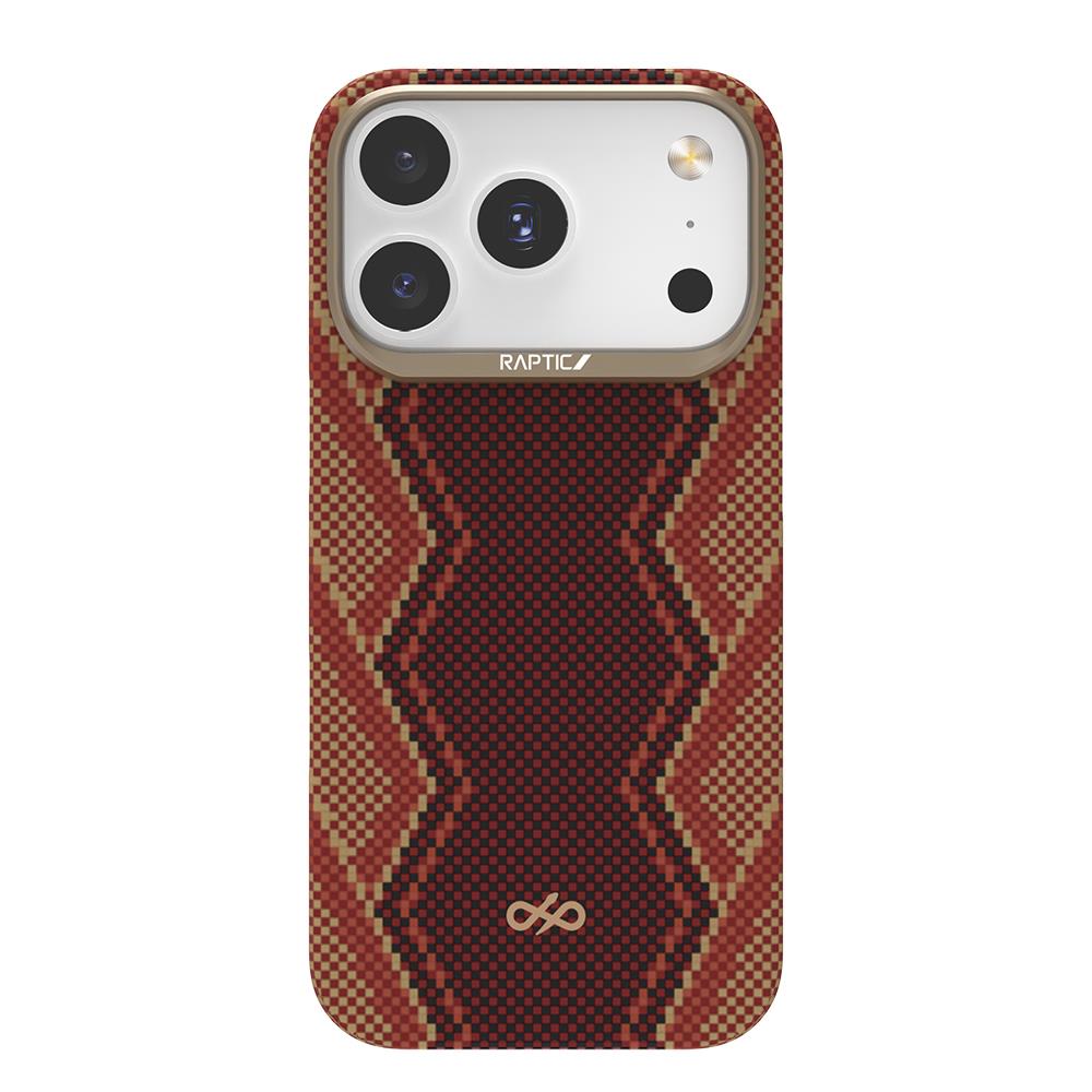 Apple iPhone 17 Pro Max Kılıf M-safe Şarj Özellikli Raptic Aramid Skin Bionic Serisi Kapak