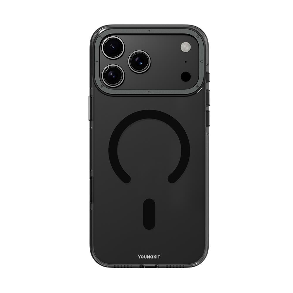 Apple iPhone 17 Pro Max Kılıf M-safe Şarj Özellikli Şeffaf Youngkit Crystal Shield Serisi Kapak