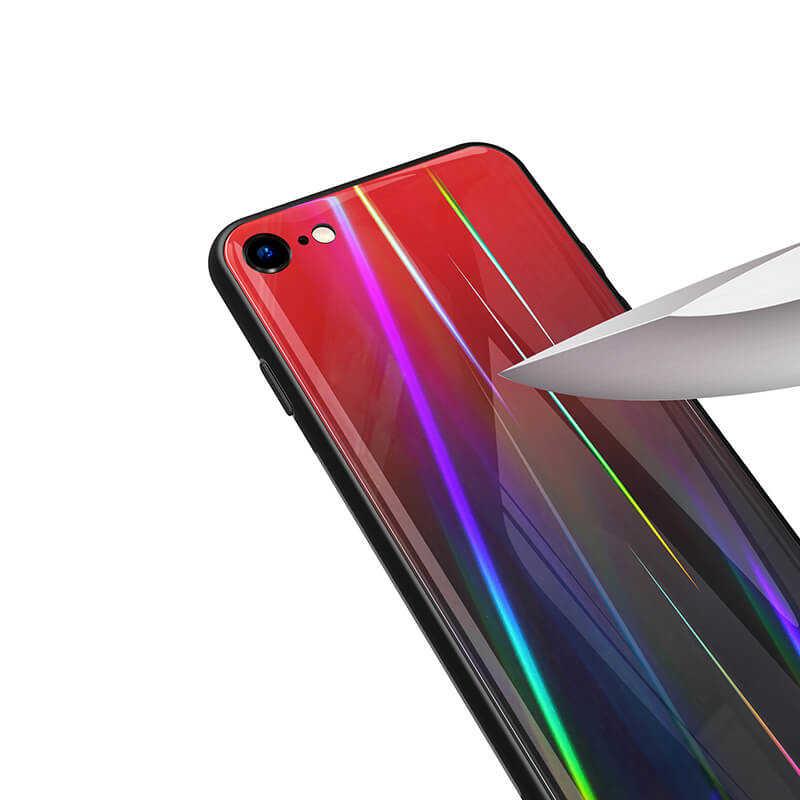 Apple iPhone SE 2022 Kılıf Zore Friz Cam Kapak