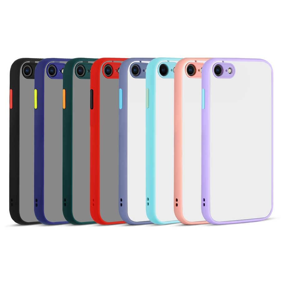Apple iPhone SE 2022 Kılıf Zore Hux Kapak