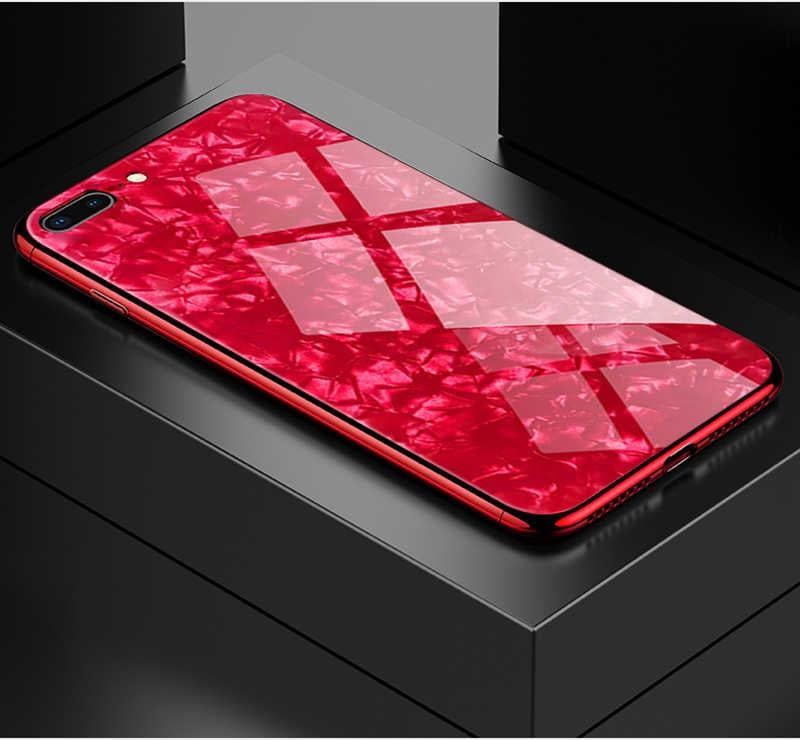 Apple iPhone SE 2022 Kılıf Zore Marbel Cam Silikon