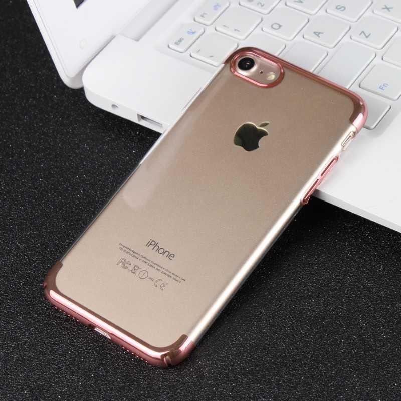Apple iPhone SE 2022 Kılıf Zore Tareks Şeffaf Kapak