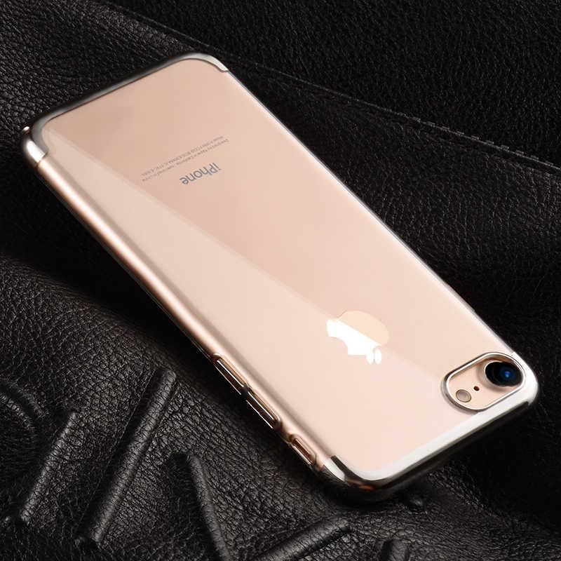 Apple iPhone SE 2022 Kılıf Zore Tareks Şeffaf Kapak
