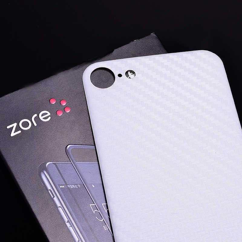 Apple iPhone SE 2022 Zore Kavisli Arka Karbon Koruyucu Jelatin