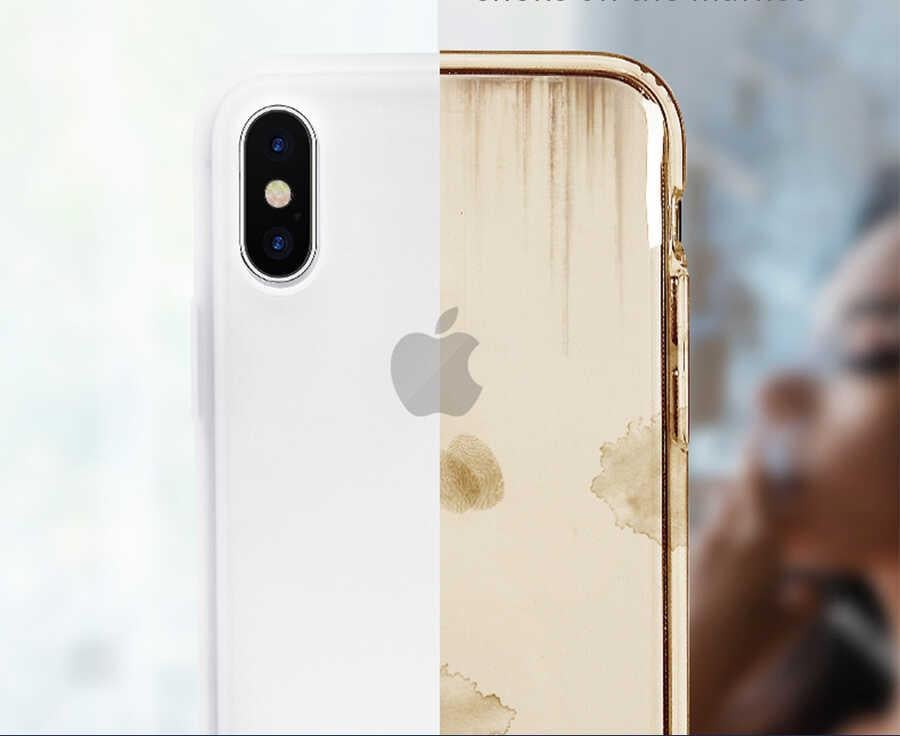 Apple iPhone X Kılıf ​​​​​Wiwu Skin Nano PP Kapak