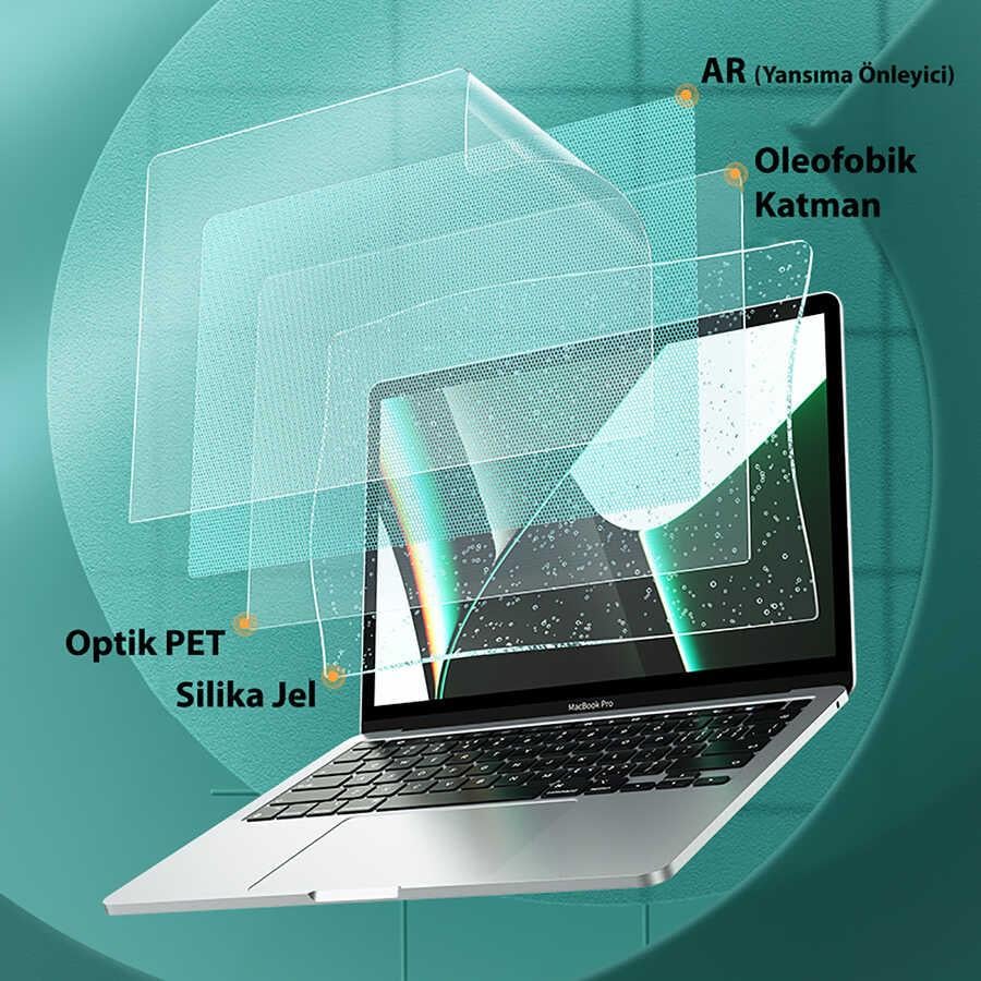Apple Macbook 13' Pro Touch Bar A1706 Benks AR (Anti Reflective) Yansıma Önleyici Ekran Koruyucu