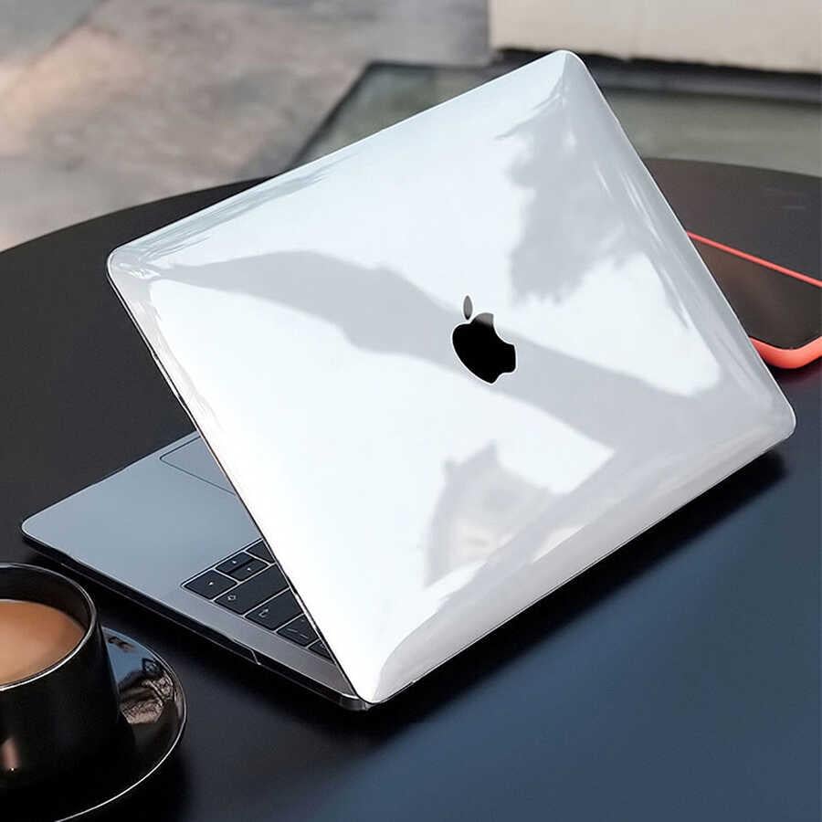 Apple Macbook 13.6' Air 2022 M2 Wiwu Ultra İnce Sararmayan Şeffaf MacBook Crystal iShield Kapak