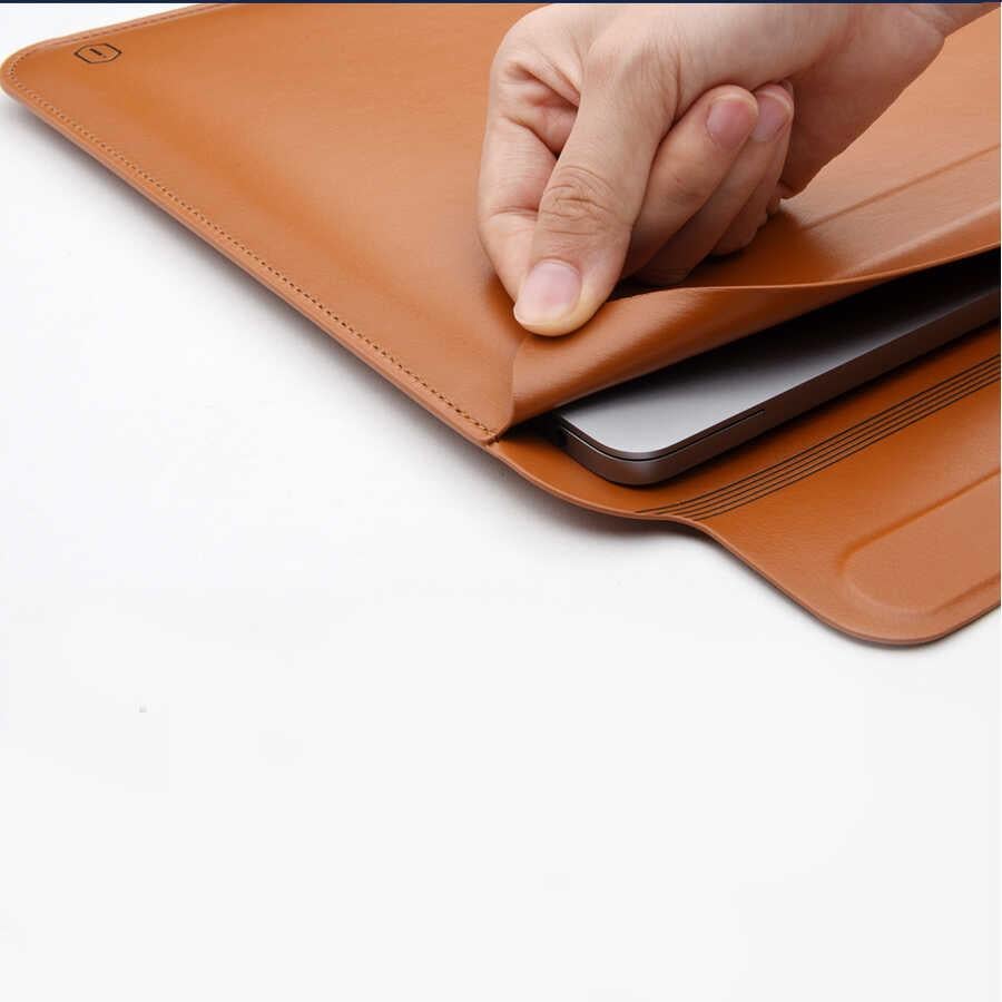 Apple Macbook 14.2' 2021 Wiwu Macbook Skin Pro Portable Stand Kılıf
