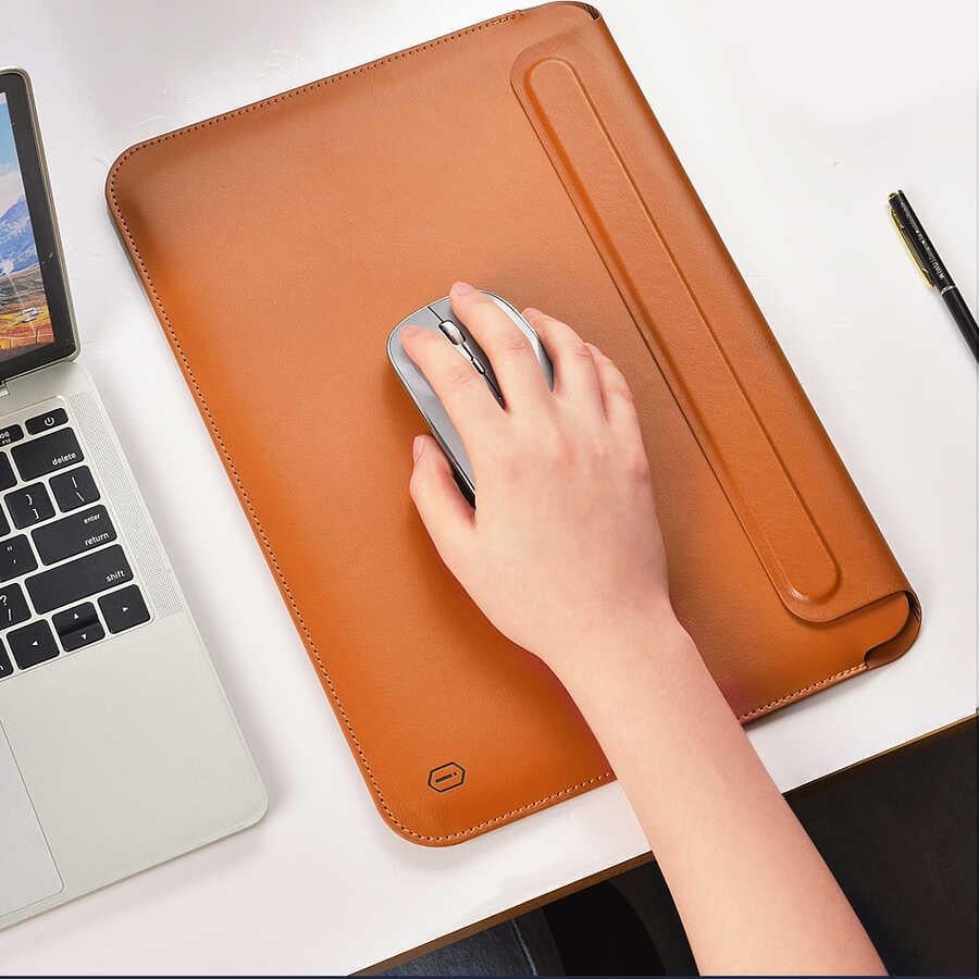 Apple Macbook 16.2' 2021 Wiwu Macbook Skin Pro Portable Stand Kılıf