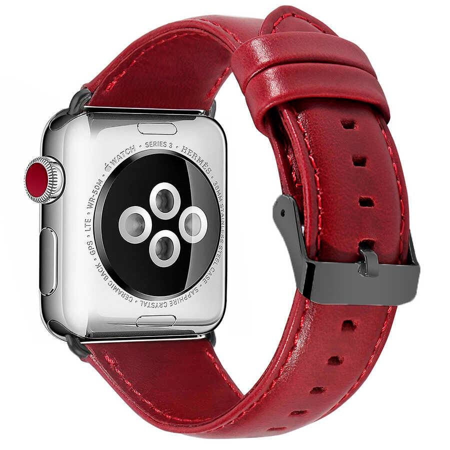 ​​​Apple Watch 42mm Luxury Leather Deri Kordon