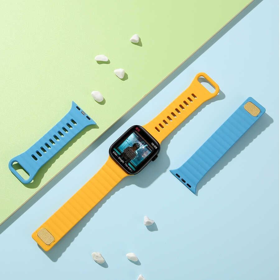 Apple Watch 42mm Zore KRD-73 Silikon Kordon