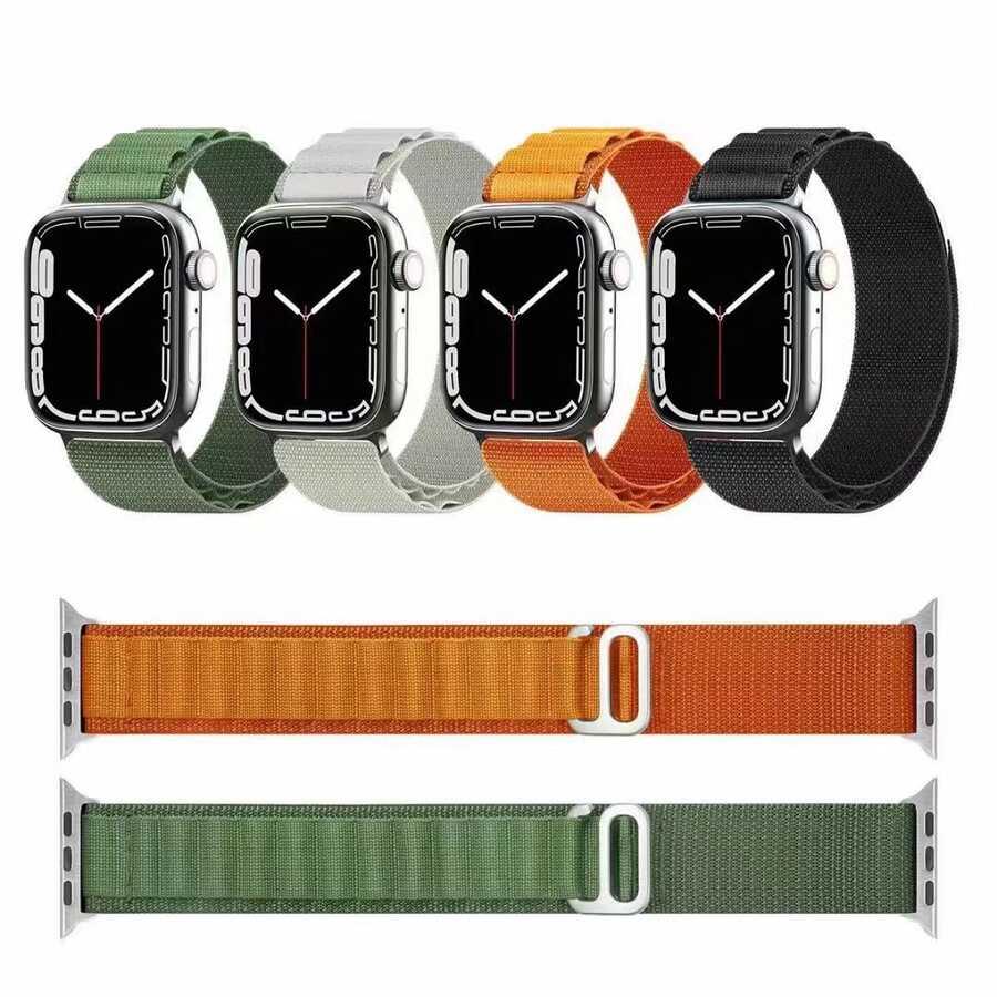 Apple Watch 42mm Zore KRD-74 Hasır Kordon