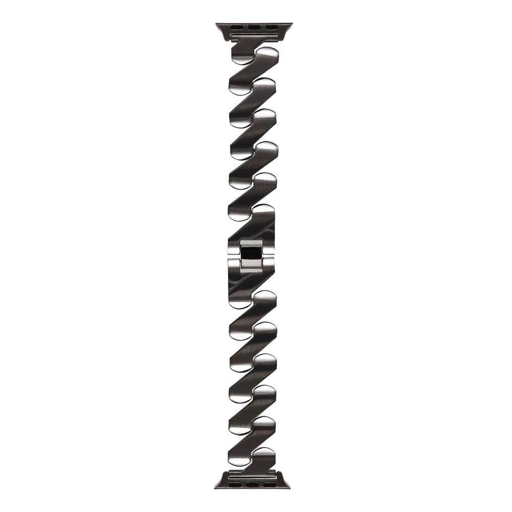​​​Apple Watch 44mm Kordon KRD-80 Metal Strap Kayış