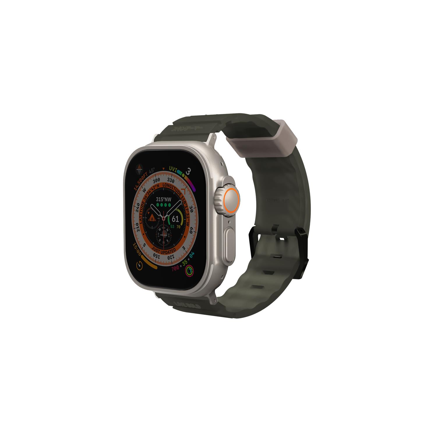 Apple Watch 44mm SkinArma Shokku Silikon Kordon