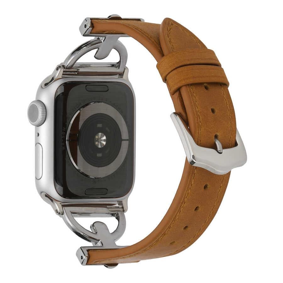 ​​​Apple Watch 7 41mm KRD-53 Deri Kordon
