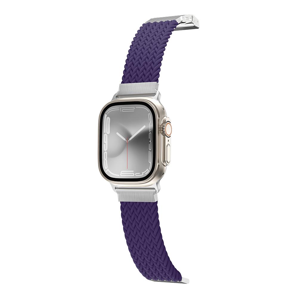 Apple Watch 7 45mm Amazingthing Titan Weave 2 Sport Örgü Kordon