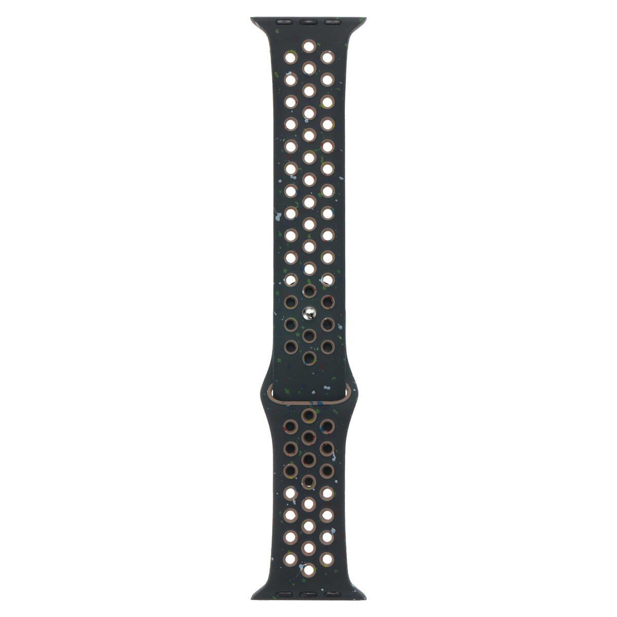 Apple Watch 7 45mm Kordon Yeni Seri 2023 KRD-02 Silikon Strap Kayış
