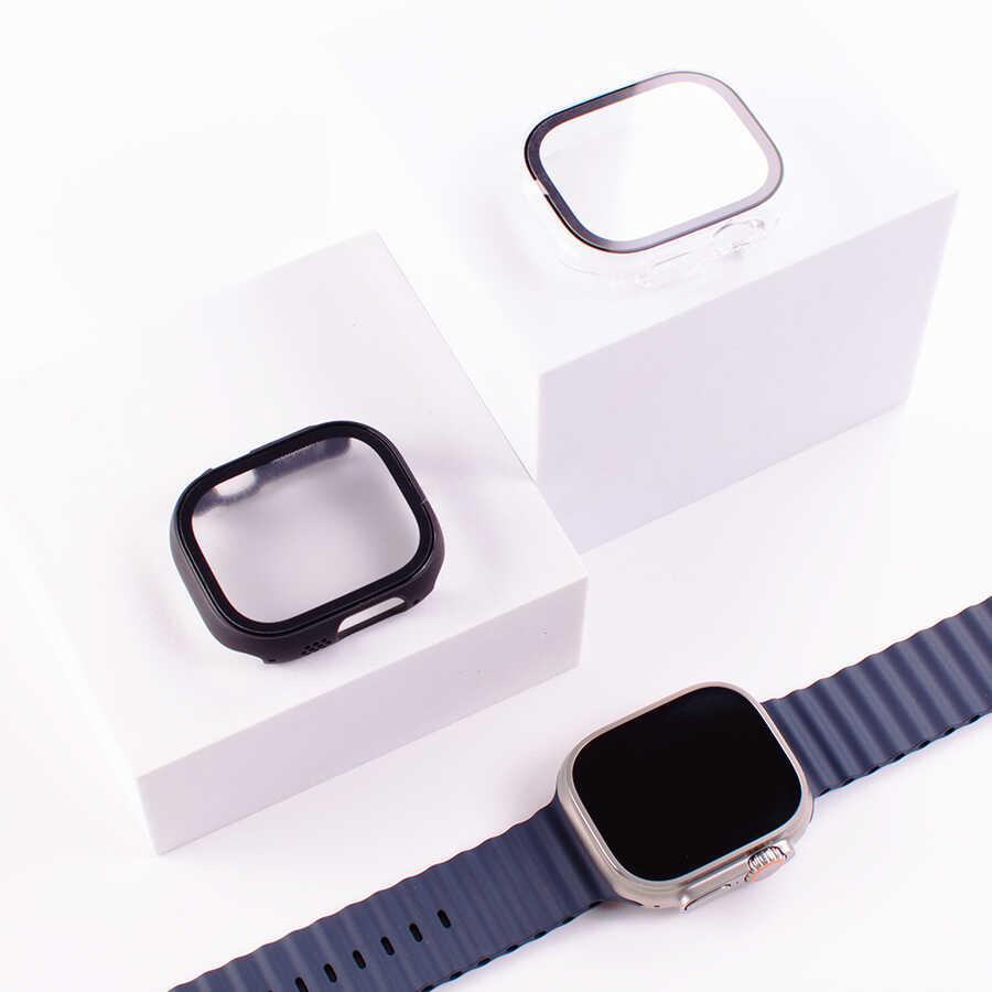 Apple Watch 7 45mm Şeffaf Kasa ve Ekran Koruyucu Zore Watch Gard 13