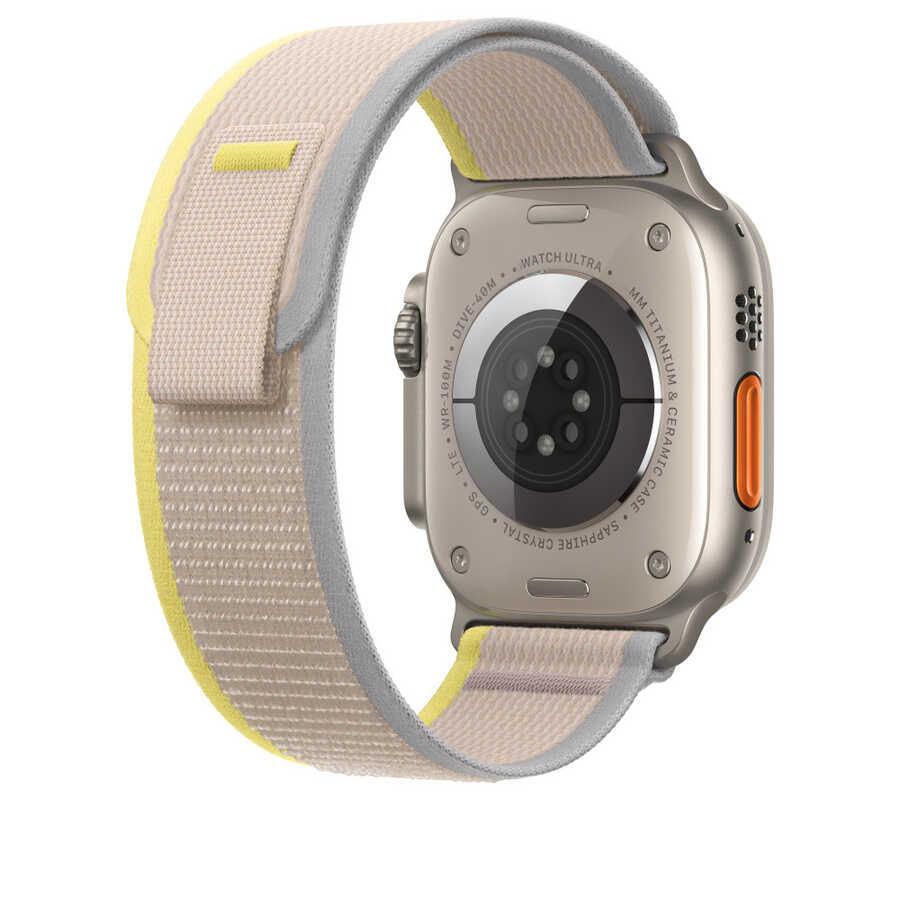 Apple Watch 7 45mm Wiwu Trail Loop Naylon Örgü İşlemeli Hasır Kordon Strap Kayış