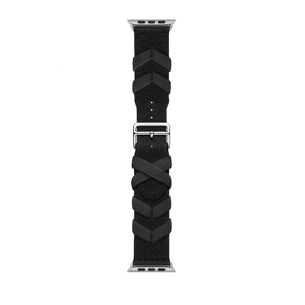 Apple Watch 7 45mm Zore KRD-97 Sarmal Örgü Tasarımlı Kordon