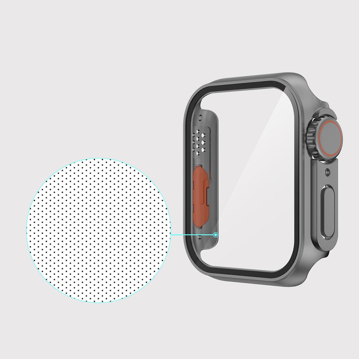 Apple Watch 7-8 45mm - Watch Ultra 49mm Kasa Dönüştürücü ve Ekran Koruyucu Zore Watch Gard 26