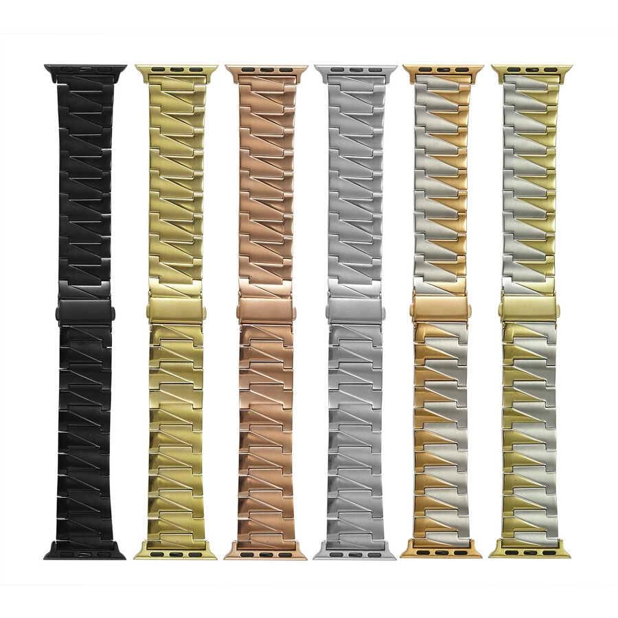 Apple Watch Ultra 49mm Kordon KRD-48 Metal Strap Kayış