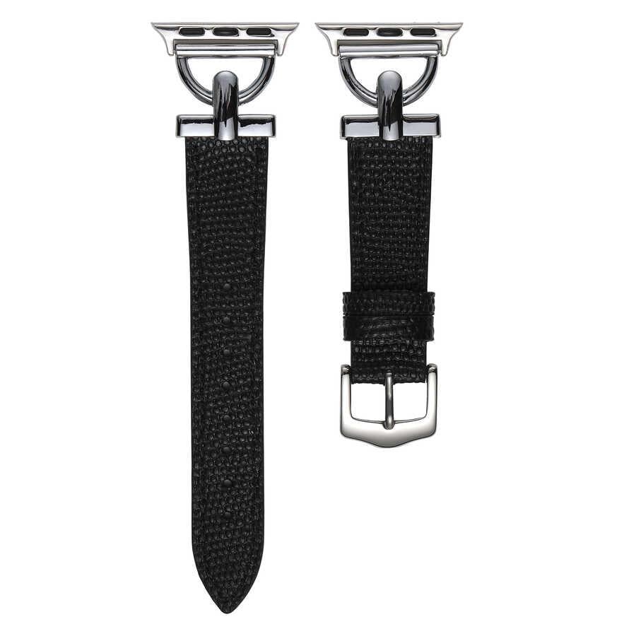 ​​​Apple Watch Ultra 49mm Kordon KRD-53 Deri Strap Kayış