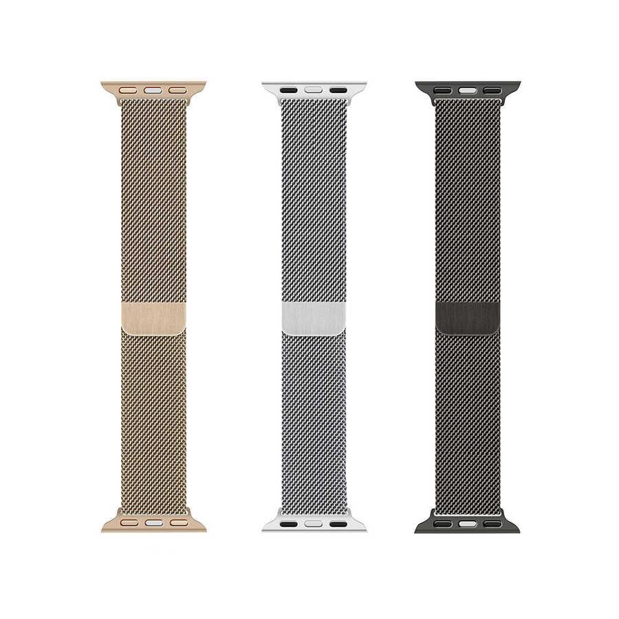 Apple Watch Ultra 49mm Kordon Wiwu Minalo Metal Strap Kayış
