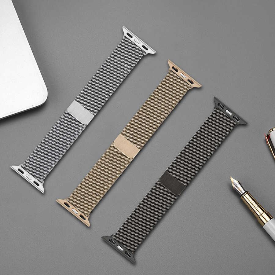 Apple Watch Ultra 49mm Kordon Wiwu Minalo Metal Strap Kayış