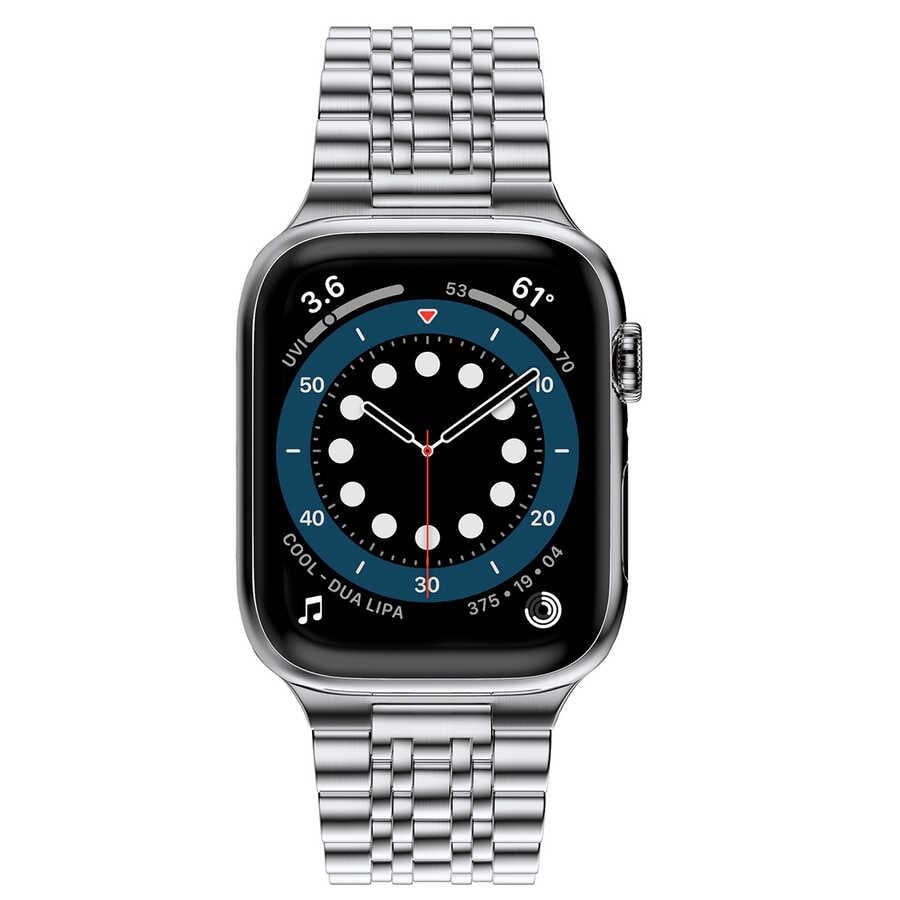 Apple Watch Ultra 49mm Kordon Wiwu Seven Beads Steel Belt Metal Strap Kayış