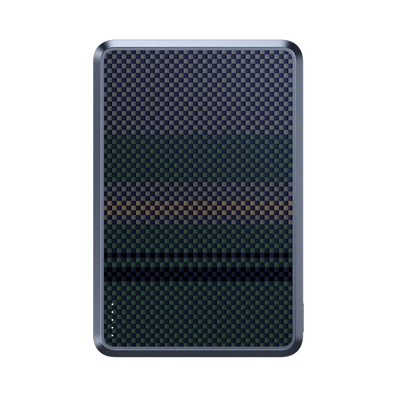 Benks MP15 ArmorGo M-safe Şarj Özellikli Ultra İnce Aurora Serisi Aramid Fiber Powerbank 15W 5000mAh