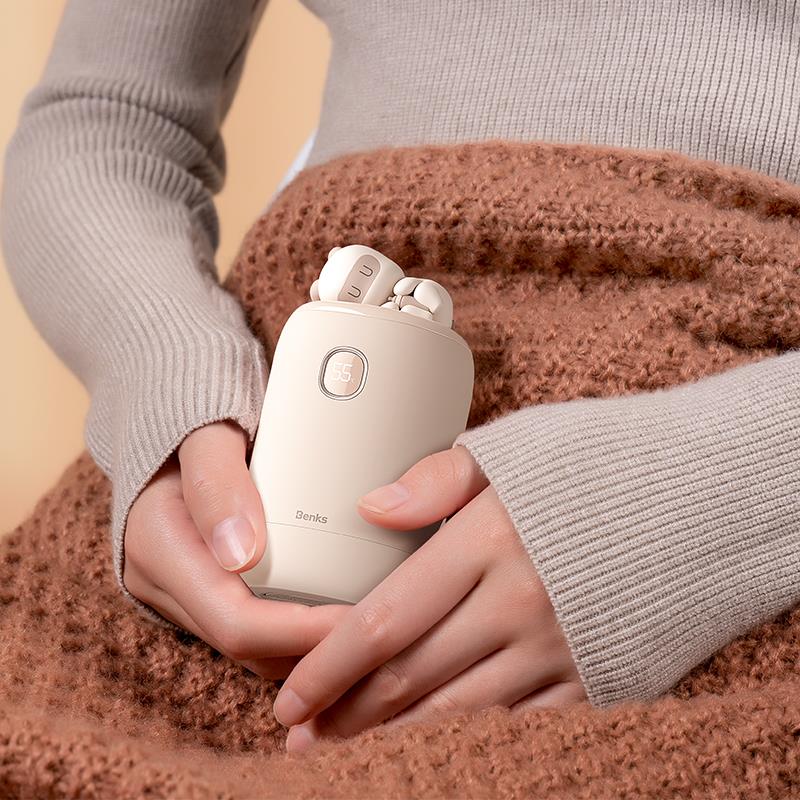 Benks NS03 Dijital Ekran El Isıtıcı Özellikli Aroma Kokulu Powerbank 15W 10000mAh