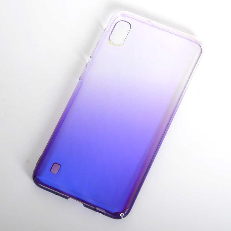 Galaxy A10 Kılıf Zore Renkli Transparan Kapak
