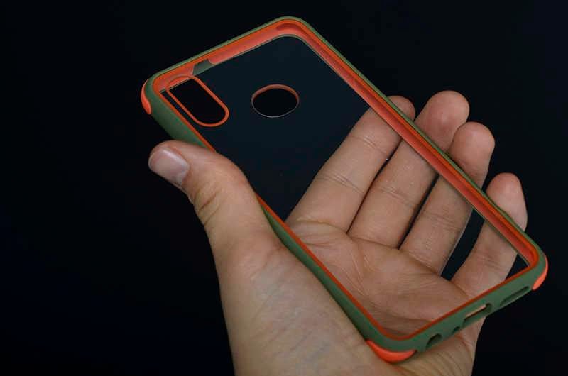 Galaxy A10S Kılıf Zore Tiron Kapak