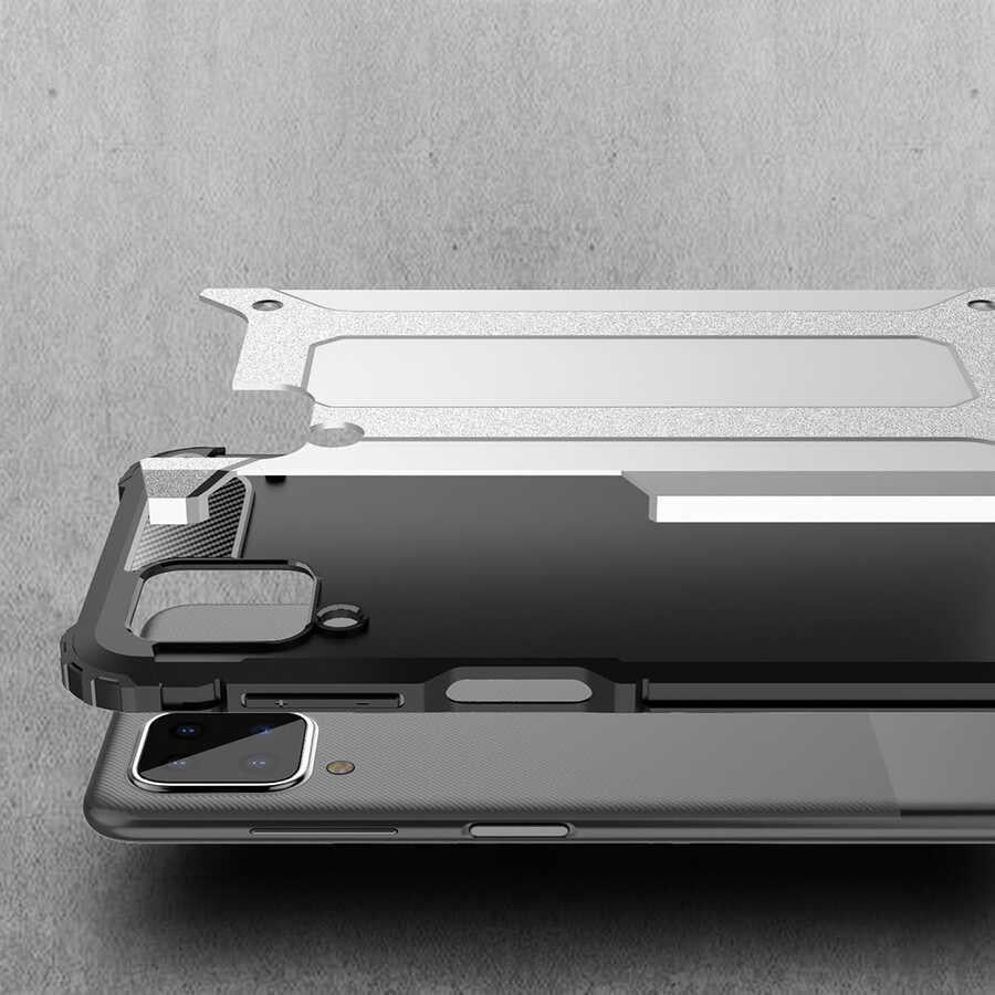 Galaxy A12 Kılıf Zore Crash Silikon Kapak