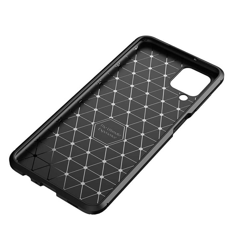 Galaxy A12 Kılıf Zore Negro Silikon Kapak